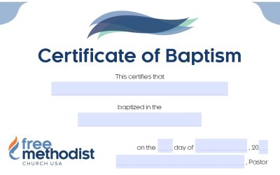 Baptism Certificate (Download)