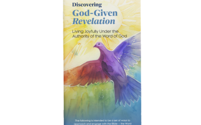 Discovering God-Given Revelation – Booklet – 1ct.